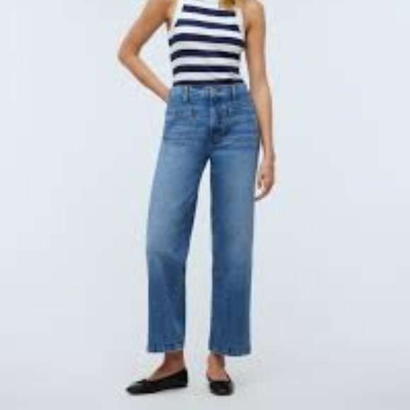 Madewell Blue Flare & Wide Leg Jeans - Picture 3 of 13